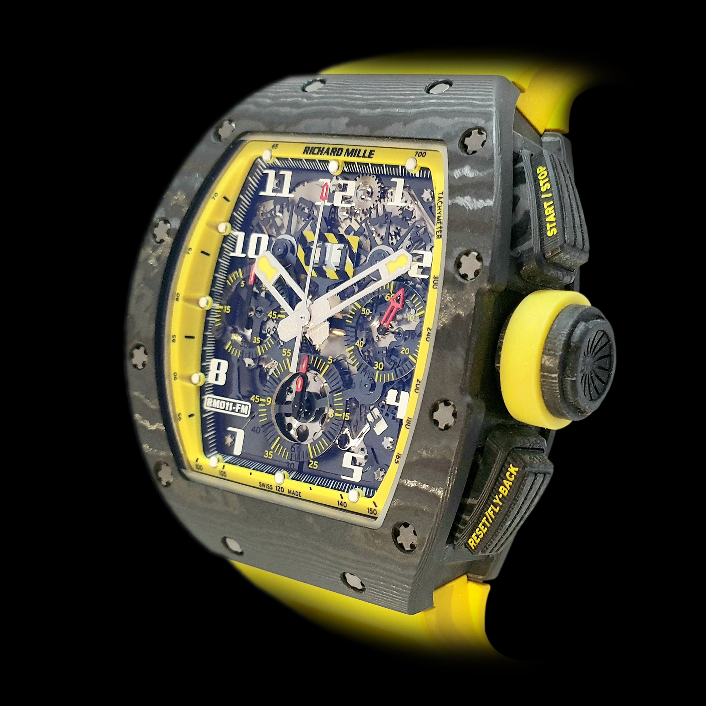 RM011 Yellow Storm LUXE MONTRE SG