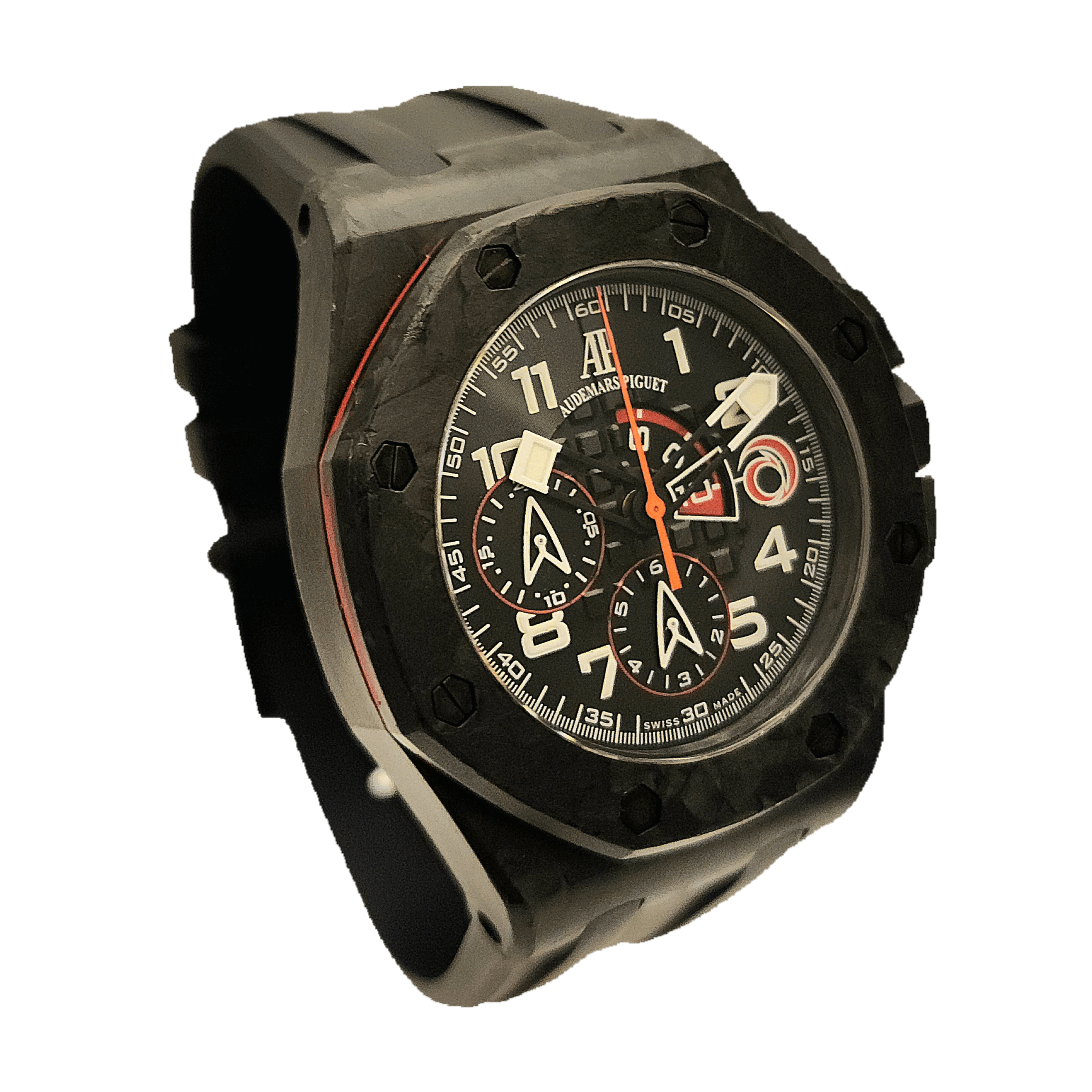 AudemarsPiguet_RoyalOakOffshore_TeamAlinghi_LimitedEditionof1300_26062FS.OO.A002CA.01_BlackDial_(44mm-ForgedCarbon)_Right